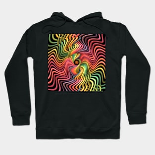 Trippy Helix Mandala Hoodie